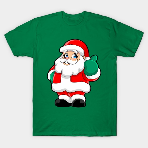 CHRISTMAS DESIGN Santa Claus Like T-Shirt by elkingrueso